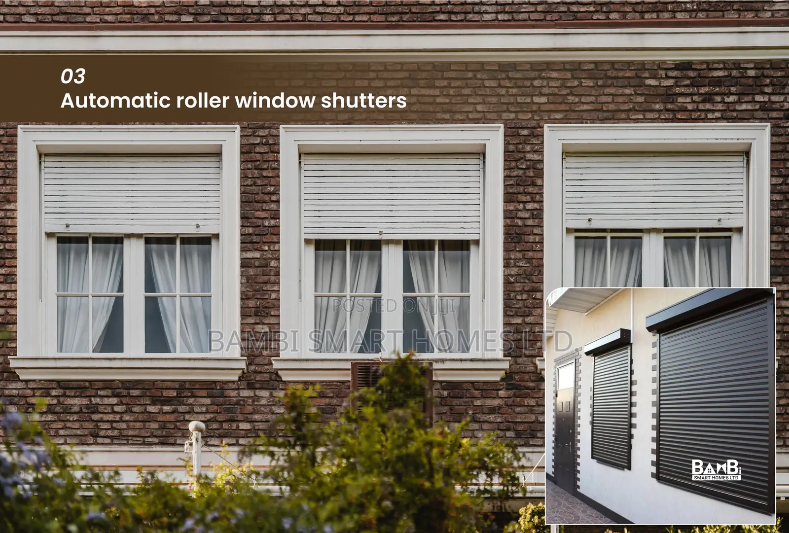 Burglarproof Aluminum Roller Shutter