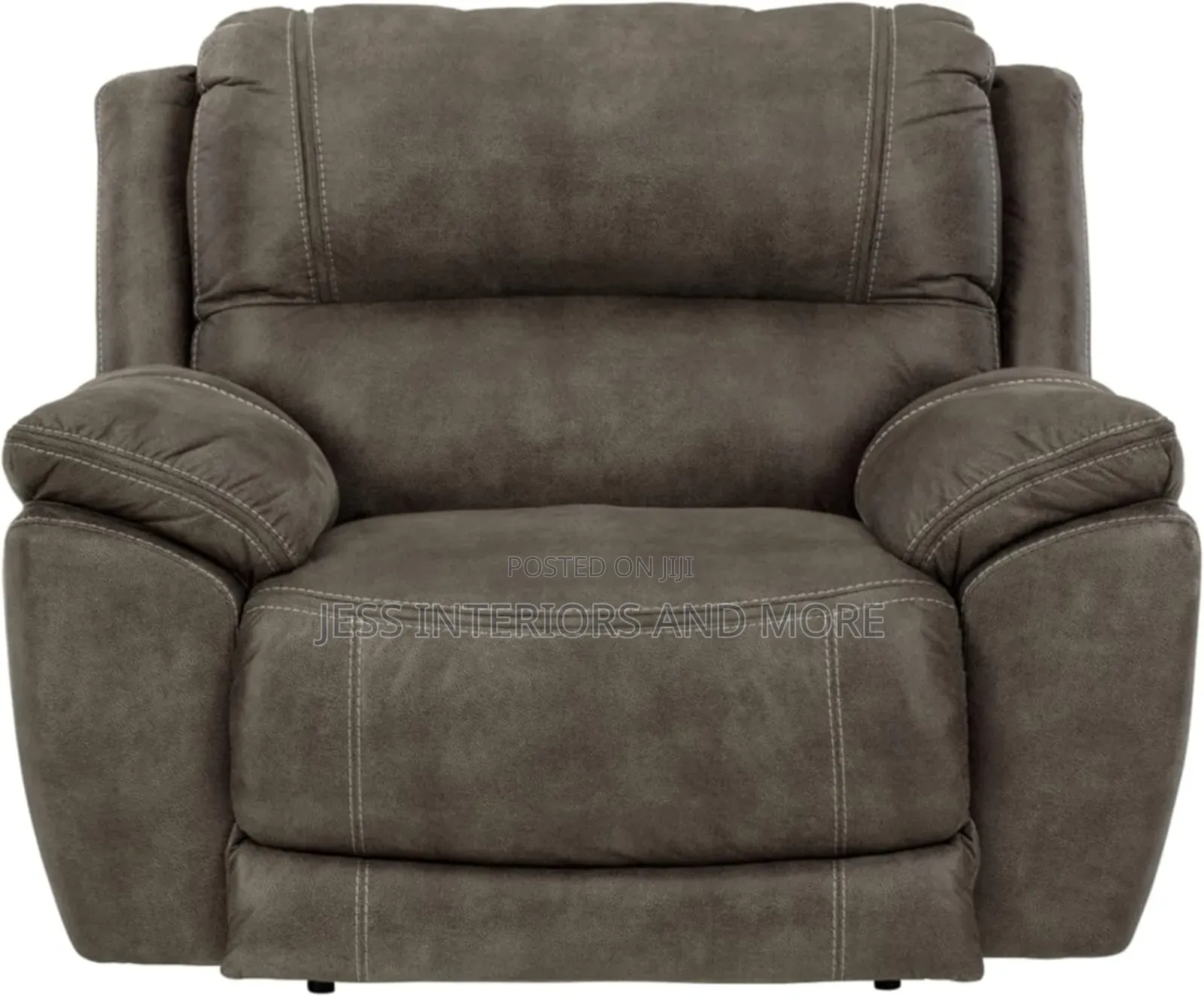 Power Recliner, Dark Gray