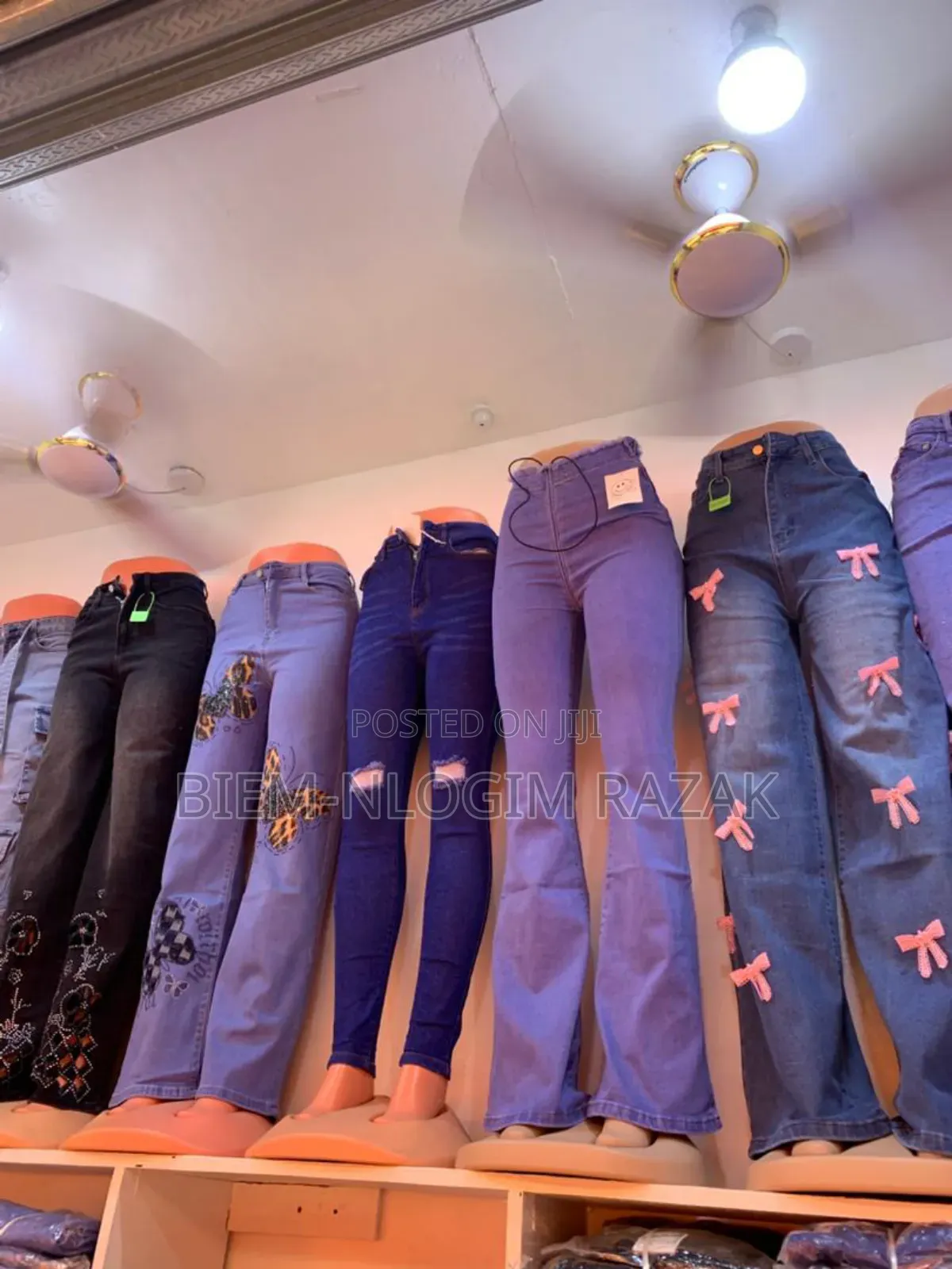 Topmost Quality Ladies Casual Baggy Jeans Available in Stock