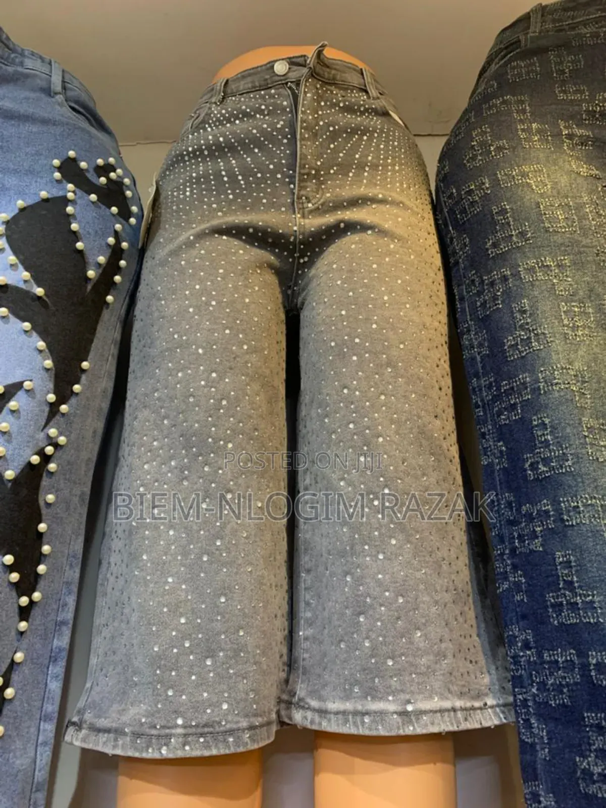 Topmost Quality Ladies Casual Baggy Jeans Available in Stock