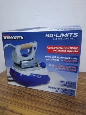 Termozeta No-limits Super Compact 2100w Steam Iron... From Italy 🇮🇹