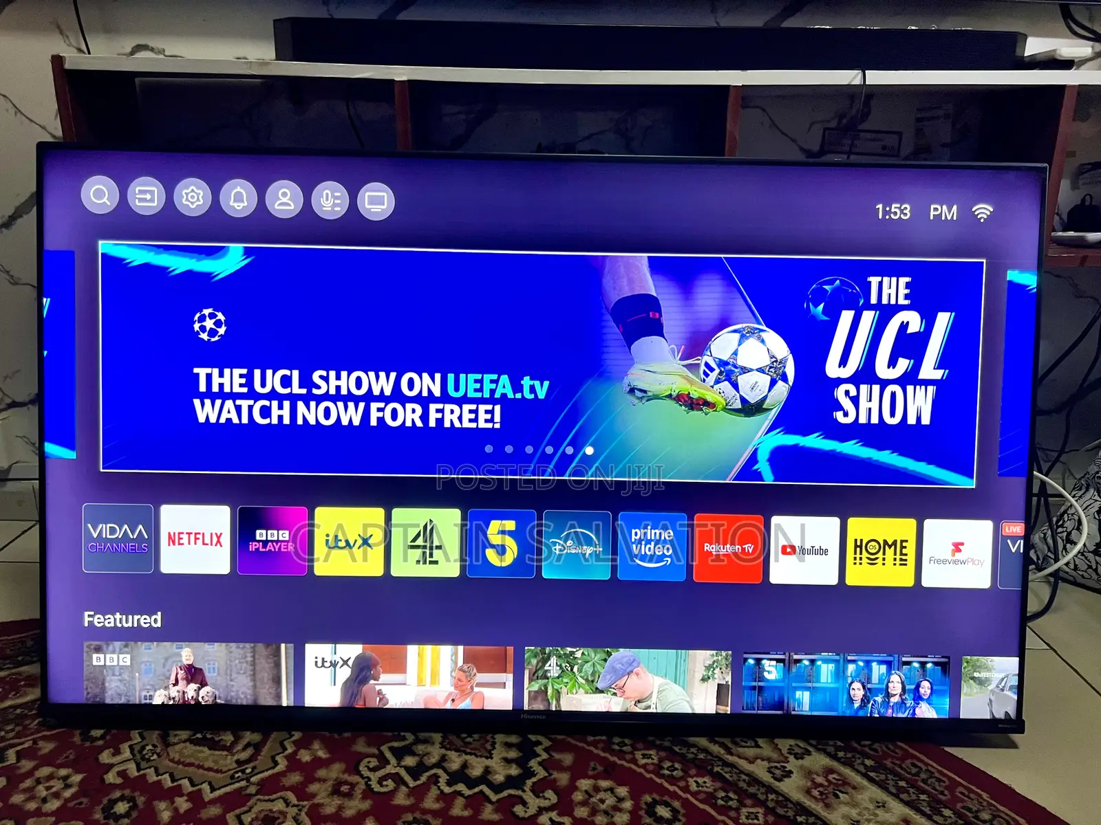 Hisense Smart Tv 50inches