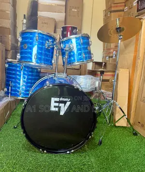 Ev 5 Pieces Complete Drum Set
