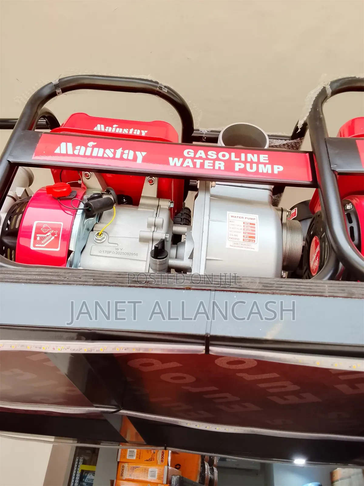 Mainstay 3"Petrol Water Pump