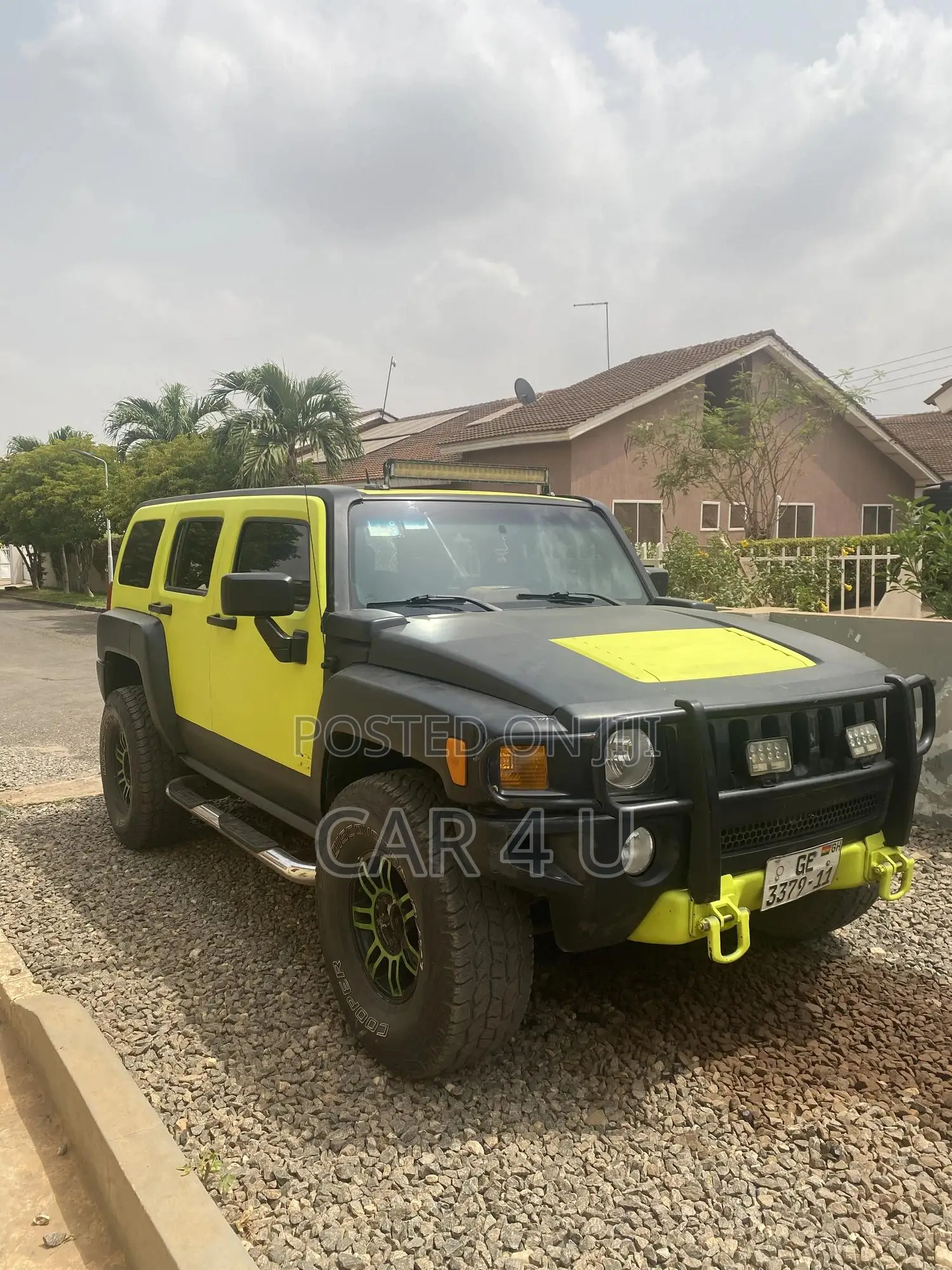 Hummer H3 SUV H3X 2010 Yellow