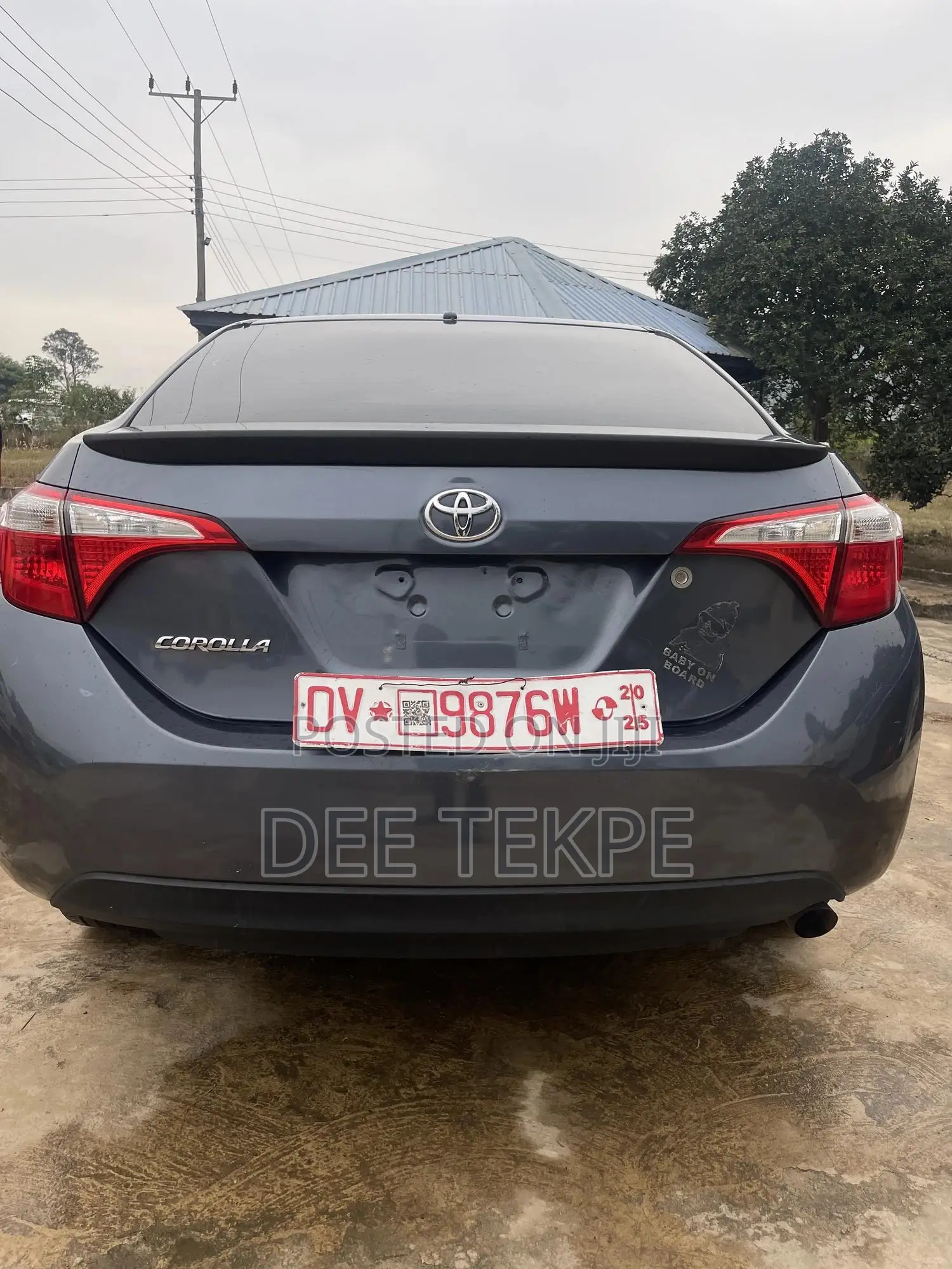 Toyota Corolla 2018 Gray