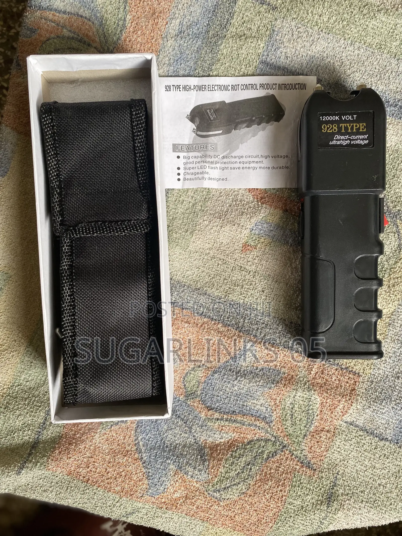Rechargeable 928 High Power Electric Riot Control