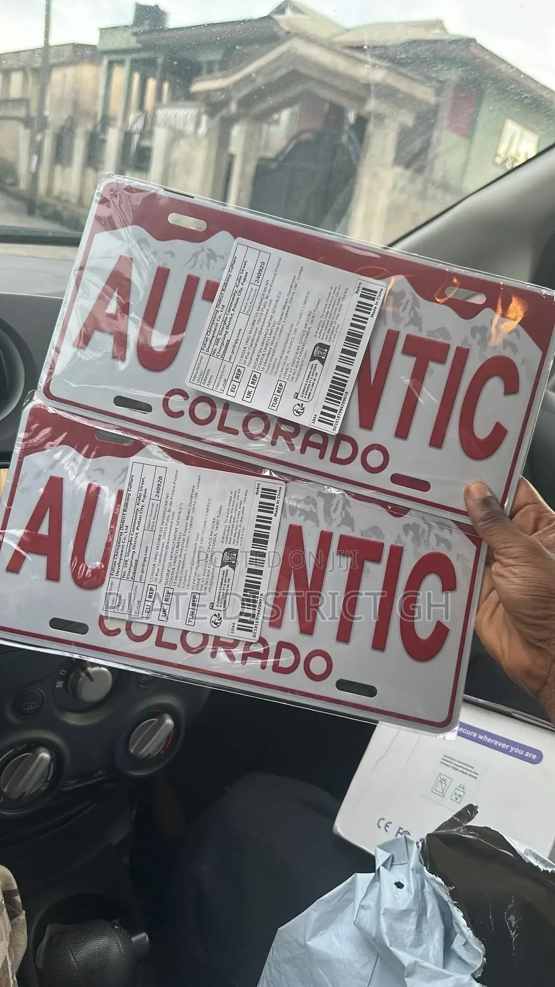 Customized Number Plates