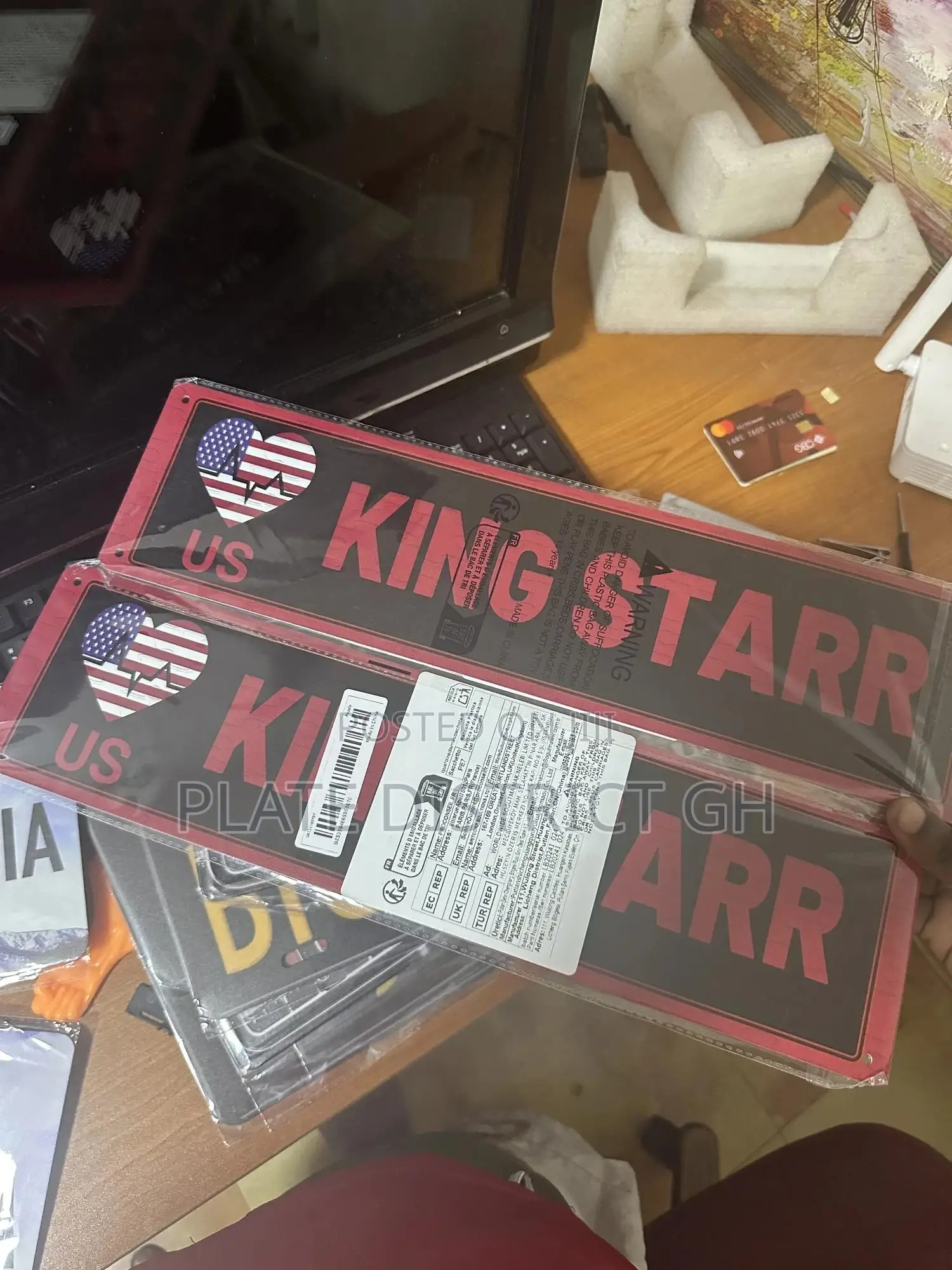 Customized Number Plates