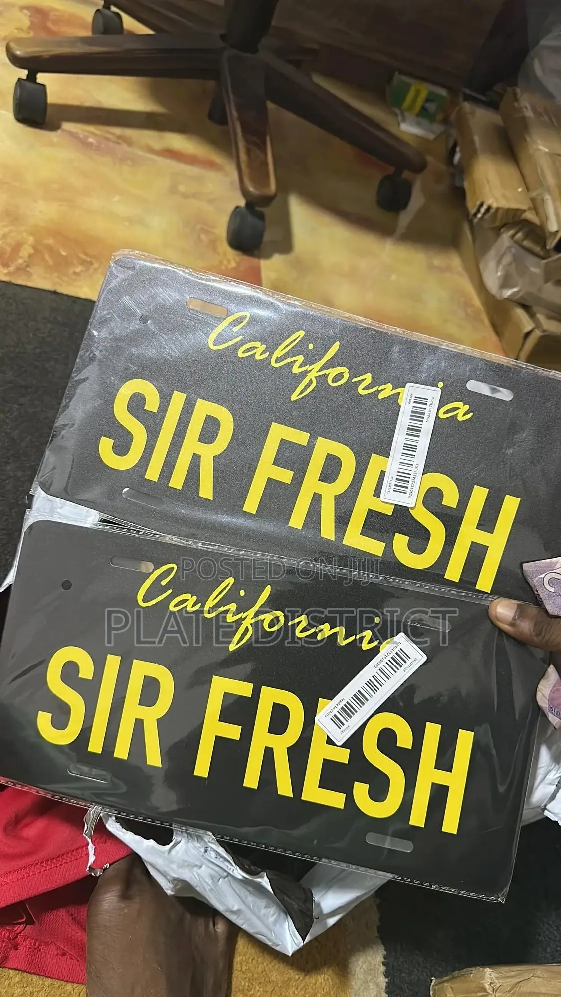Customized Number Plates