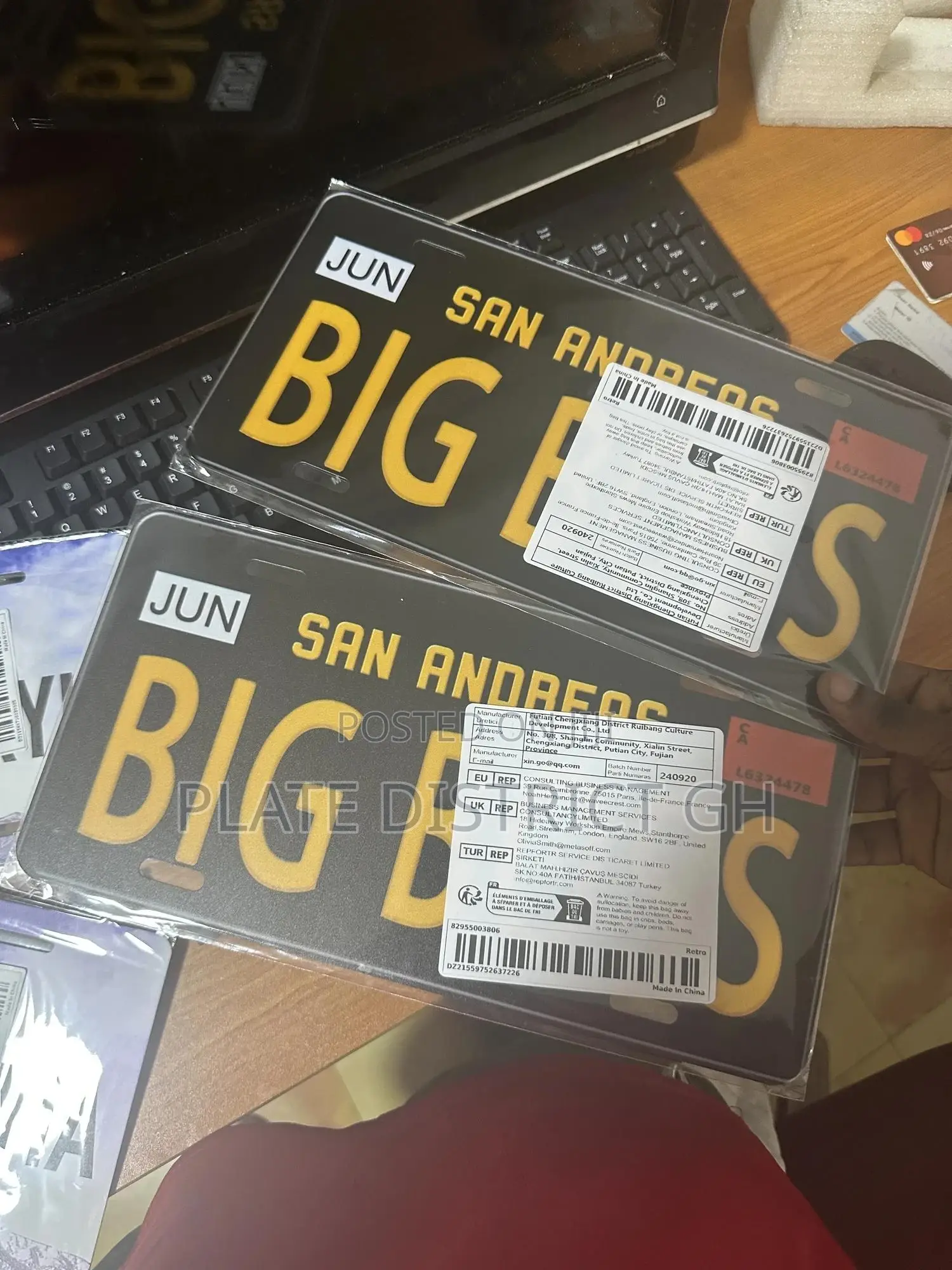 Customized Number Plates