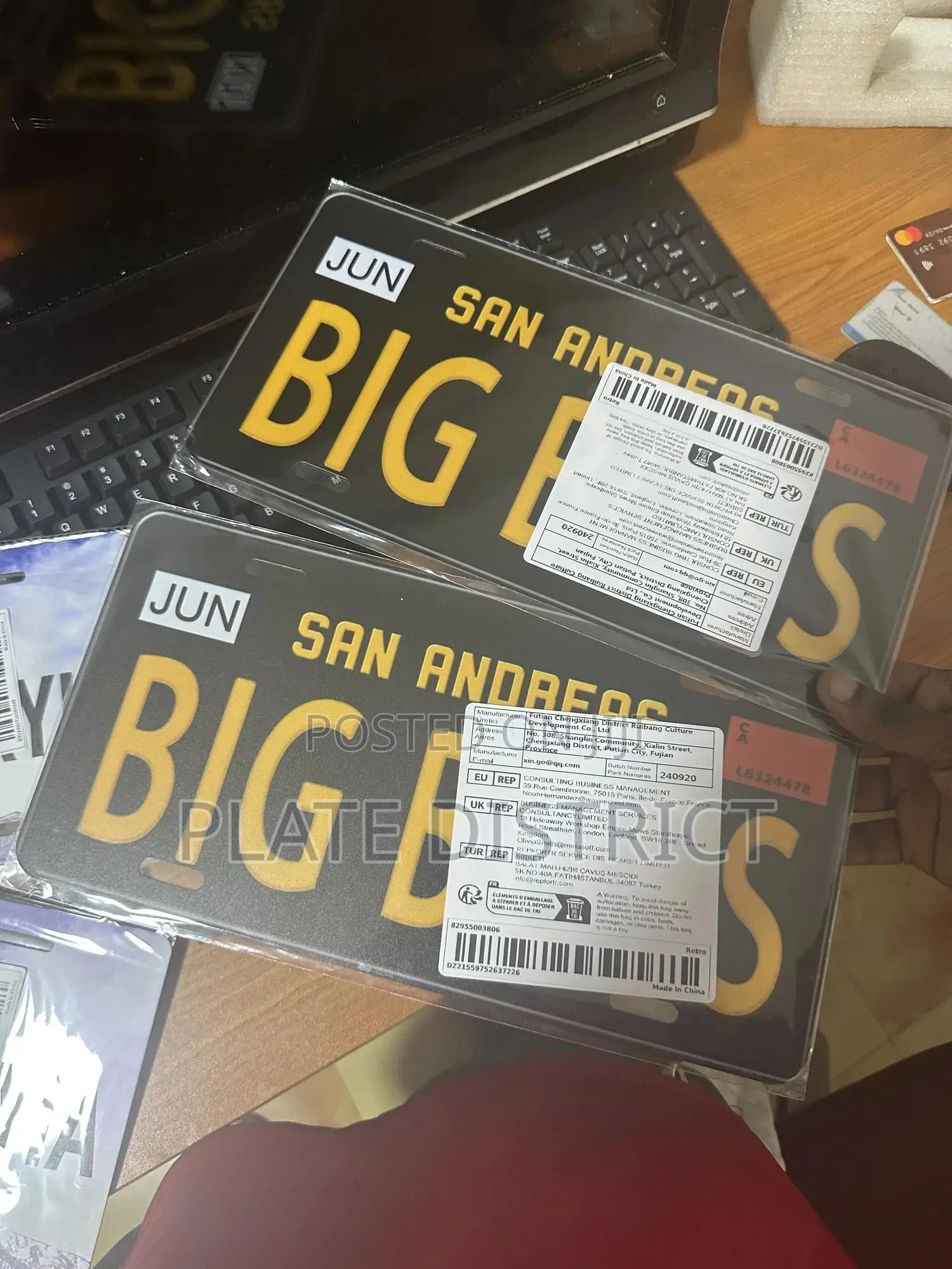 Customized Number Plates