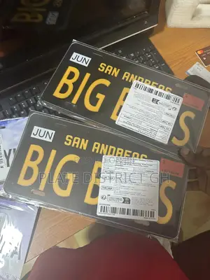 Customized Number Plates