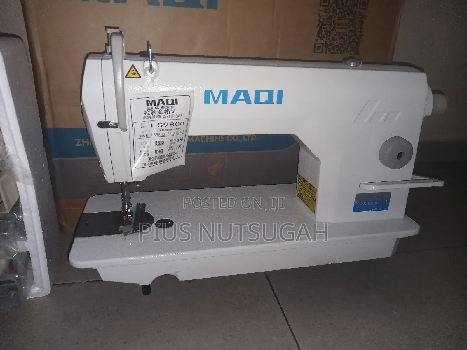 Maqi Ls9800 Industrial Sewing Machine