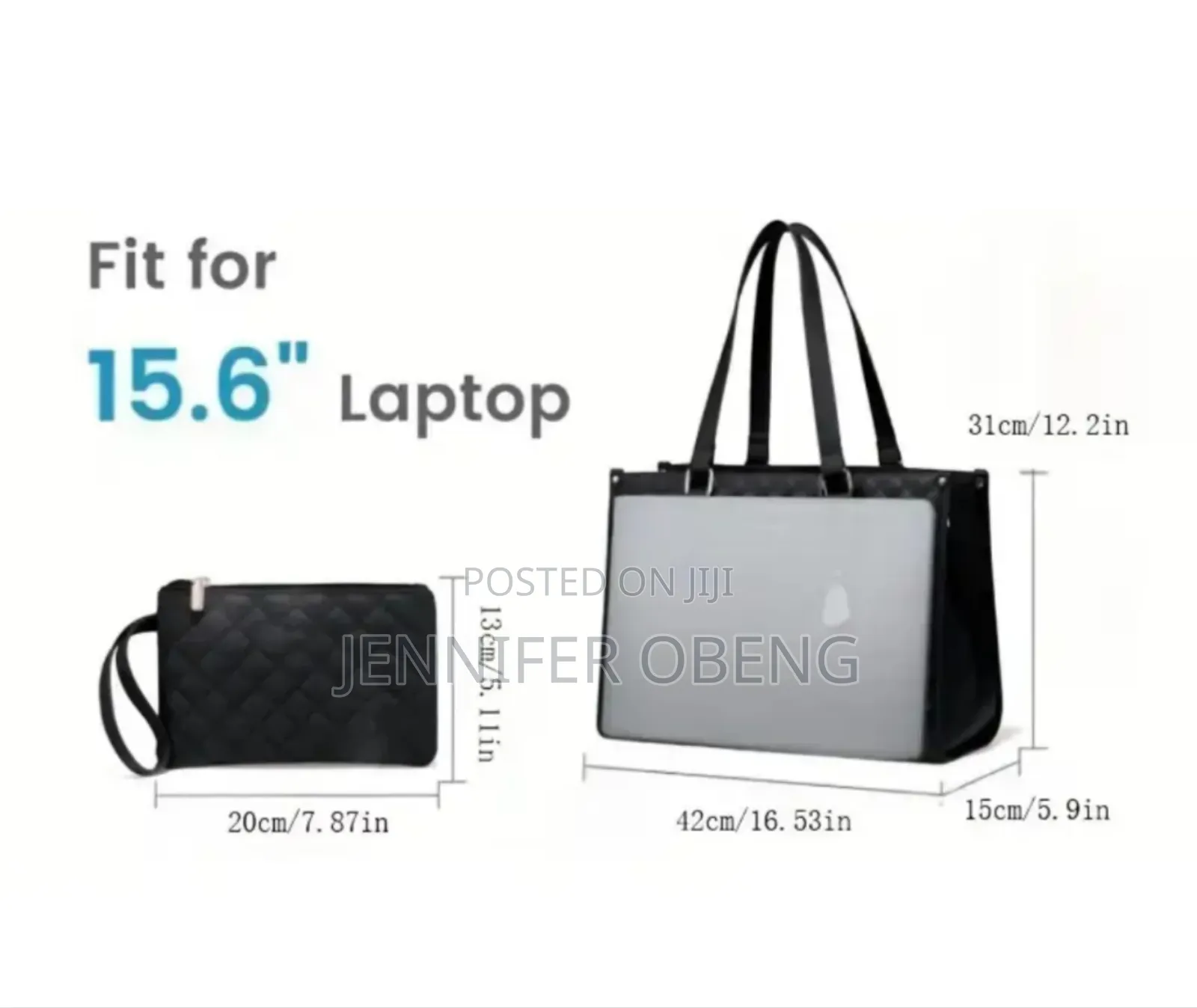 2 Compartment Tote Bag