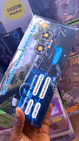 Car Double Headed Fan