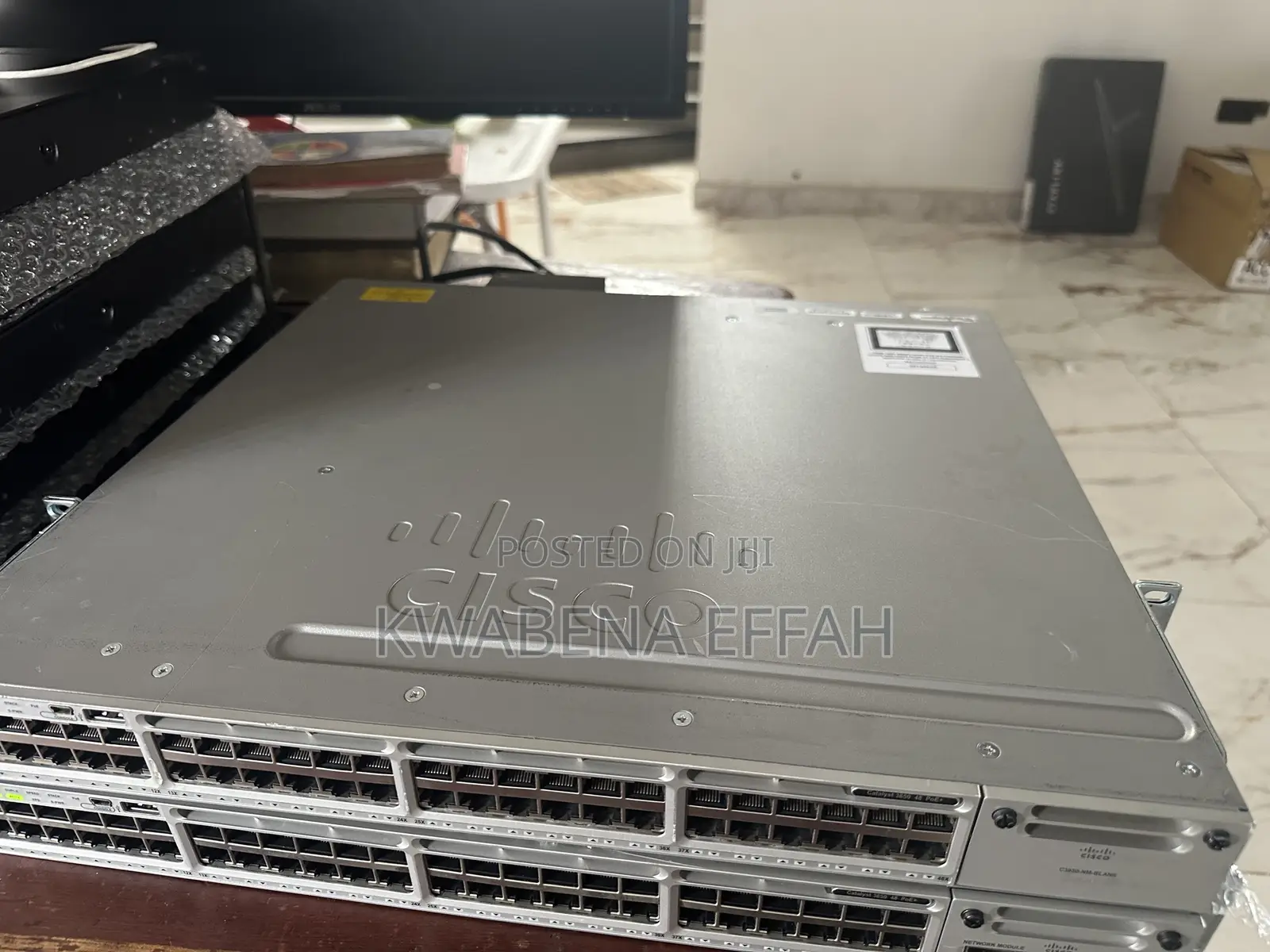 Cisco Ws-C3850-48p Catalyst 3850 48-Port Poe+ Gigabit Switch