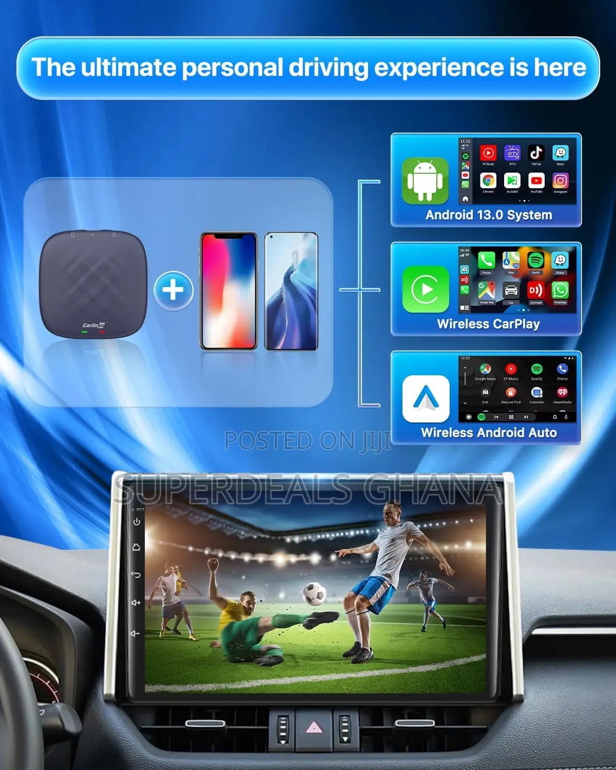Carlinkit Android 13 Ai Box Built-in Carplay/Android Auto