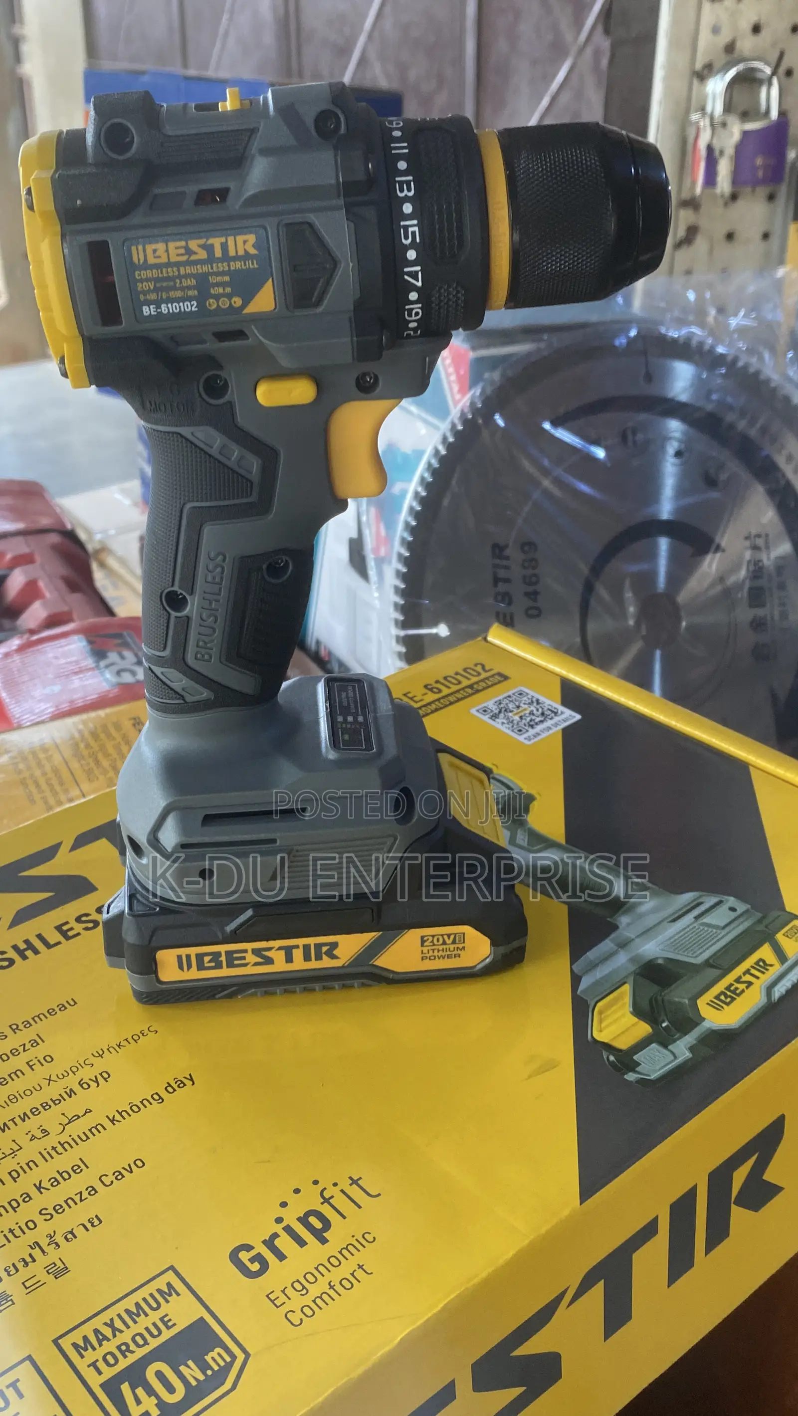 Bestir Brushless Cordless 1.5a. 20v