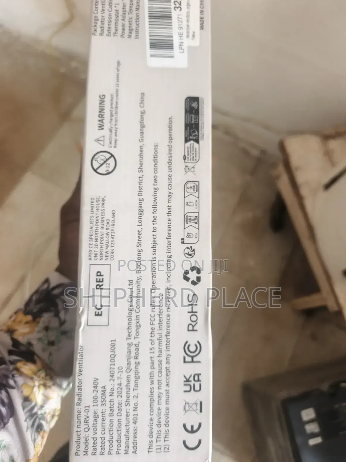 Radiator Fan, Smart Heating Fan for Heaters and Underheaters