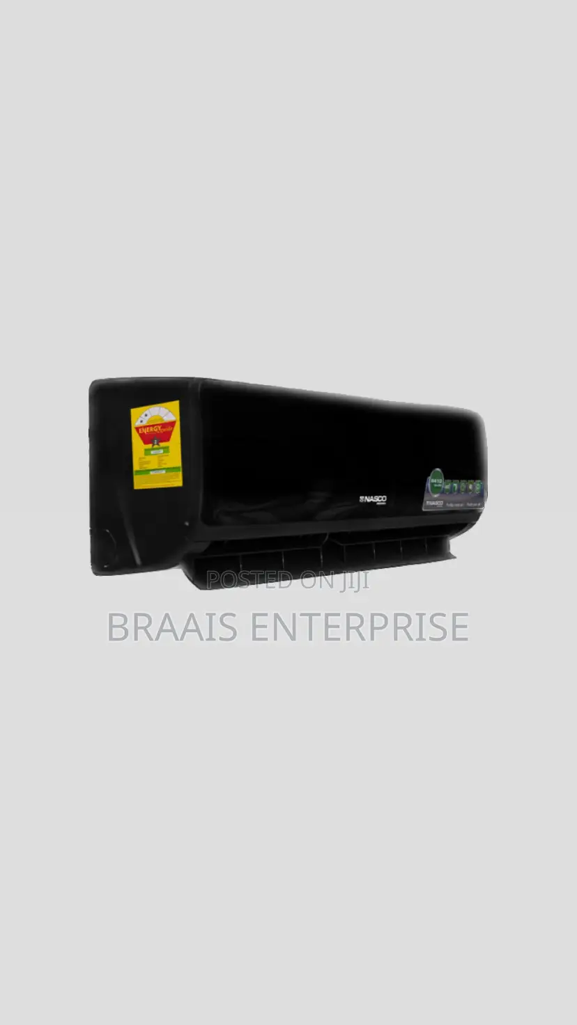 Nasco 2.0hp 2-star R410 Split Air Conditioner| Black Design