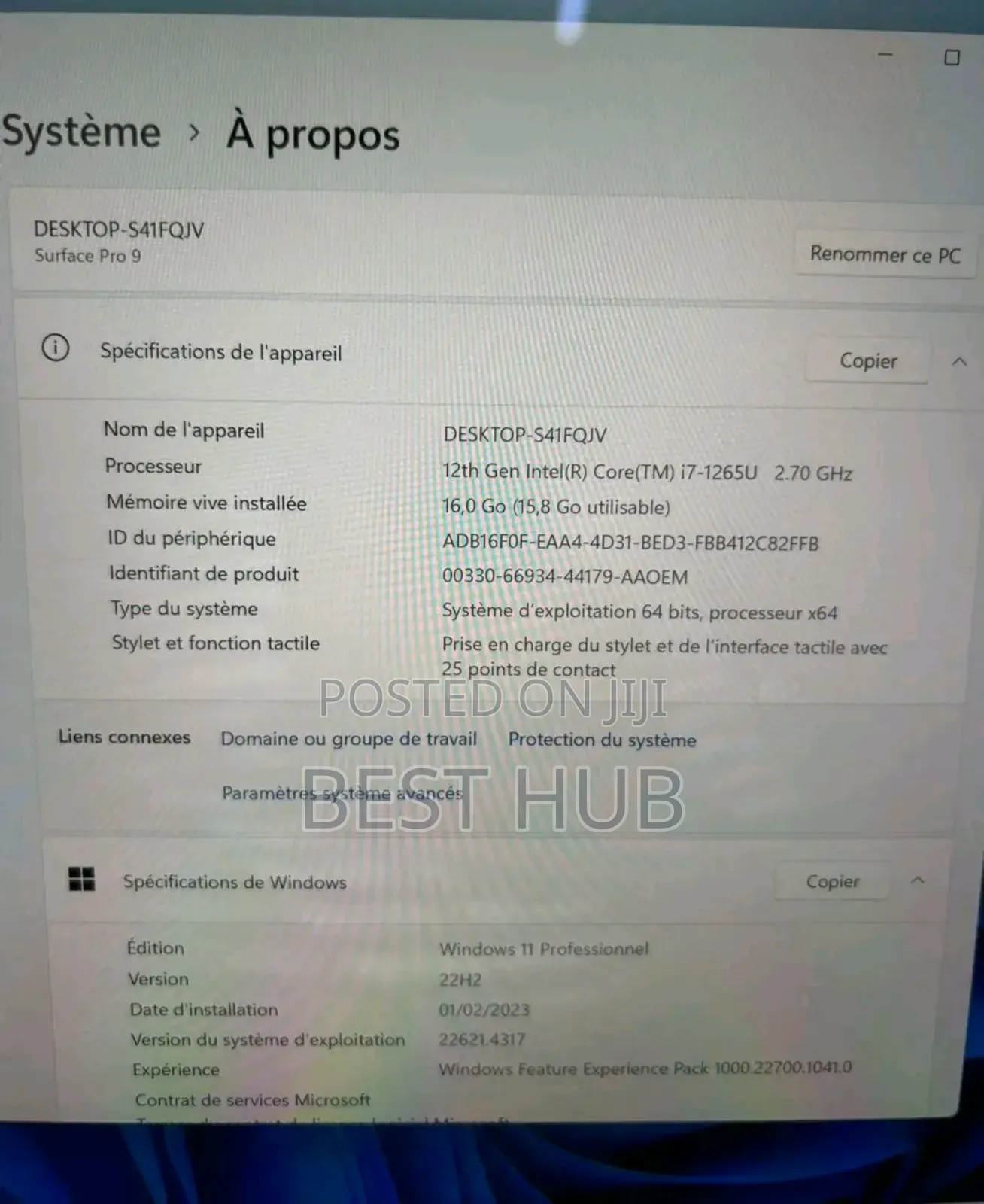 New Microsoft Surface Pro 512 GB Black
