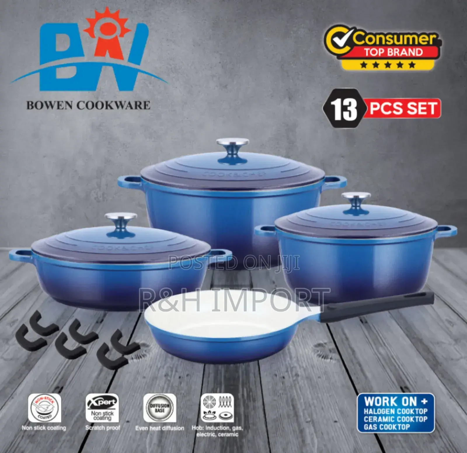 Enamel Cast Cookware Set