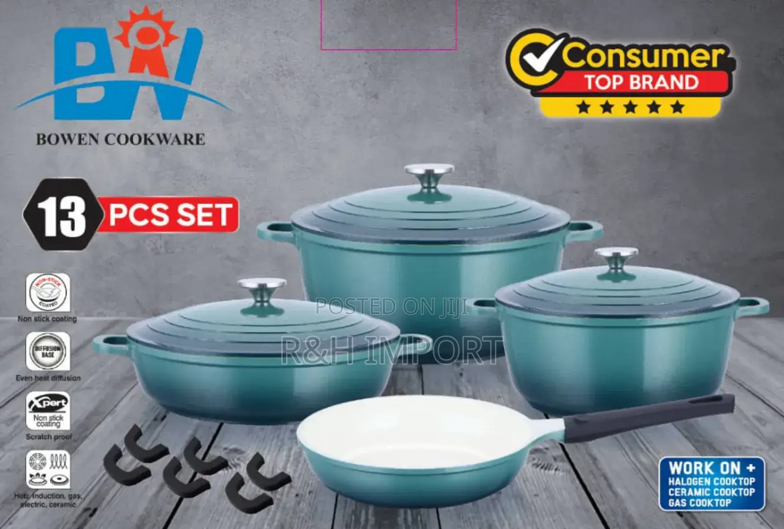 Enamel Cast Cookware Set