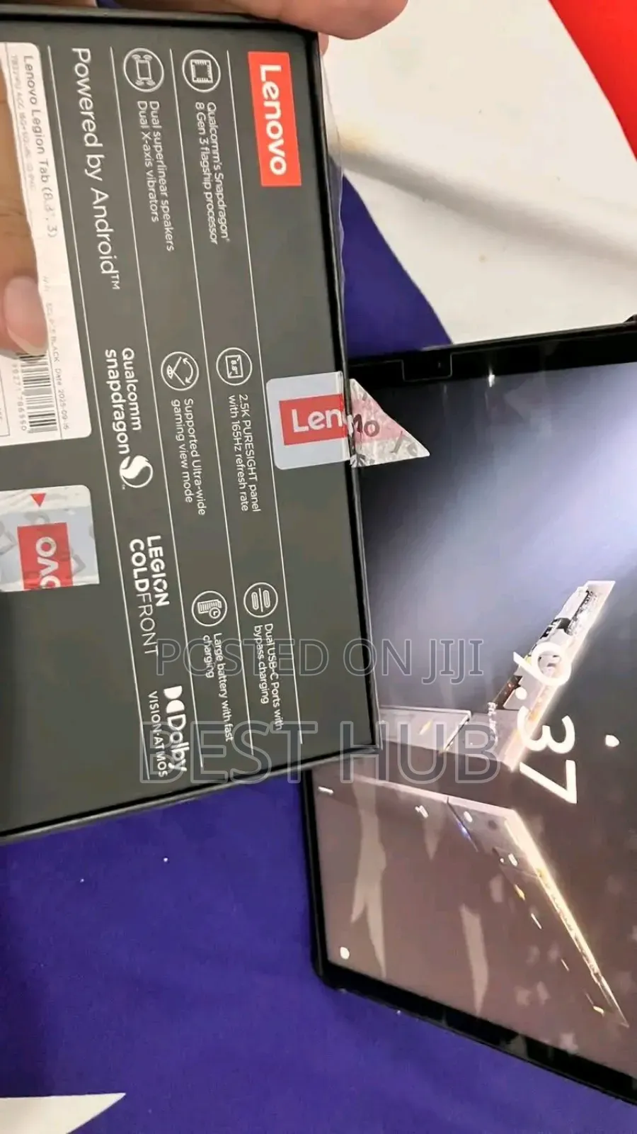 New Lenovo Legion Y700 256 GB Black