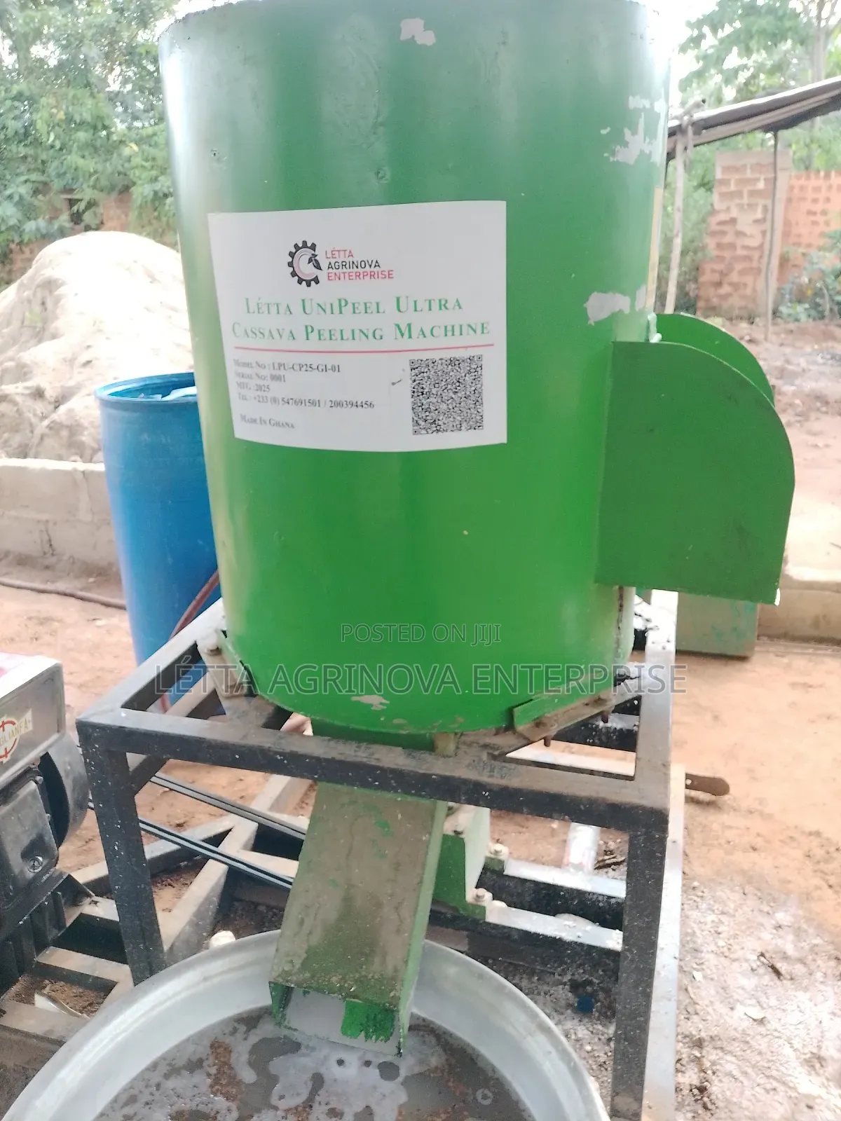 Cassava Peeler