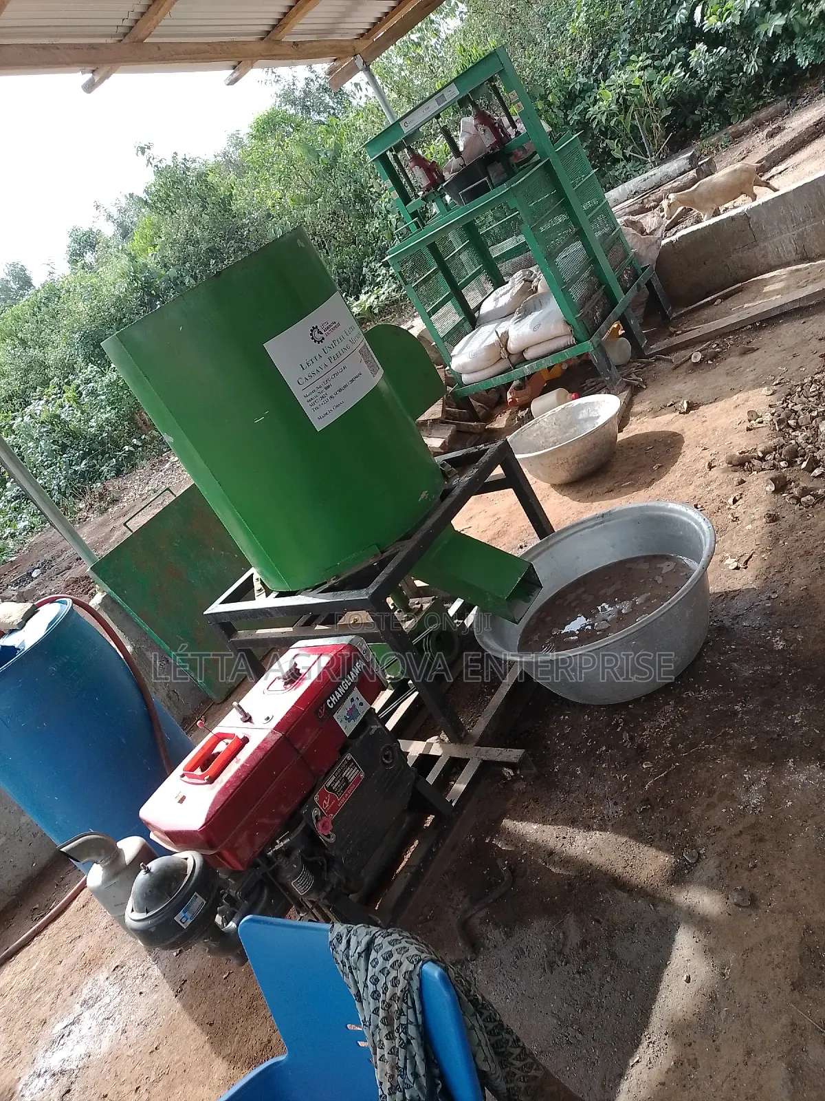 Cassava Peeler