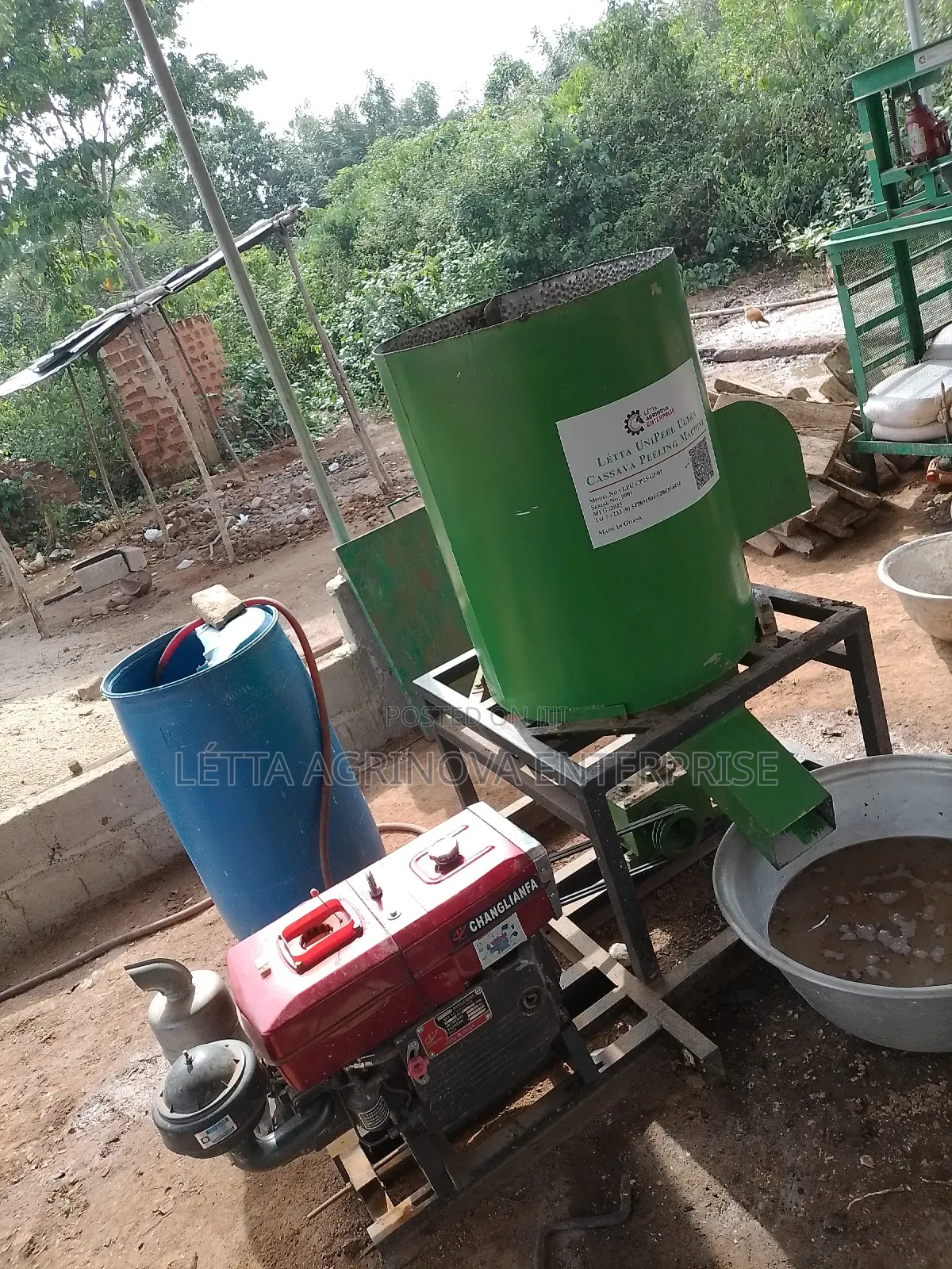 Cassava Peeler