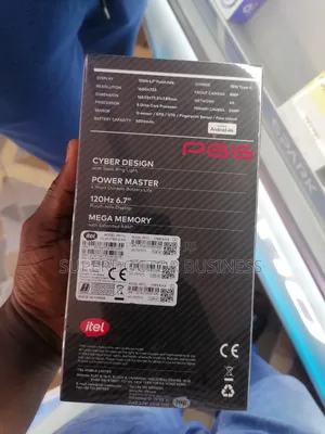 New Itel P65 128 GB Black