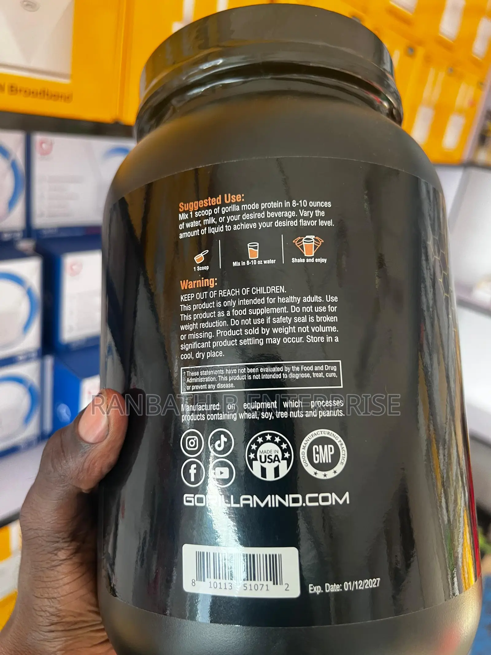 Gorilla Mode Premium Protein