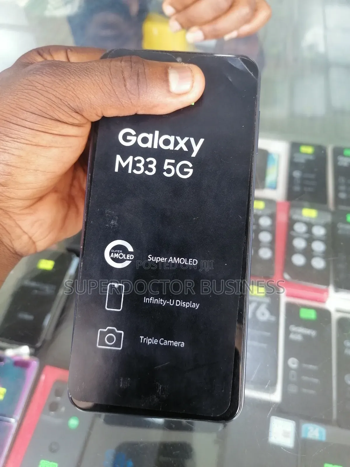 New Samsung Galaxy M33 128 GB Black