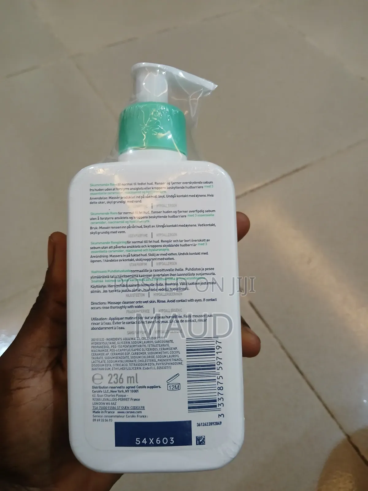 Cera Ve Foaming Cleanser
