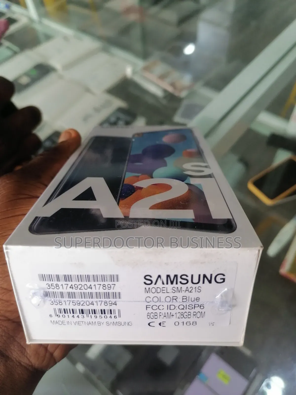 New Samsung Galaxy A21s 64 GB Blue