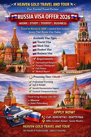 Russia Visa Plus Work