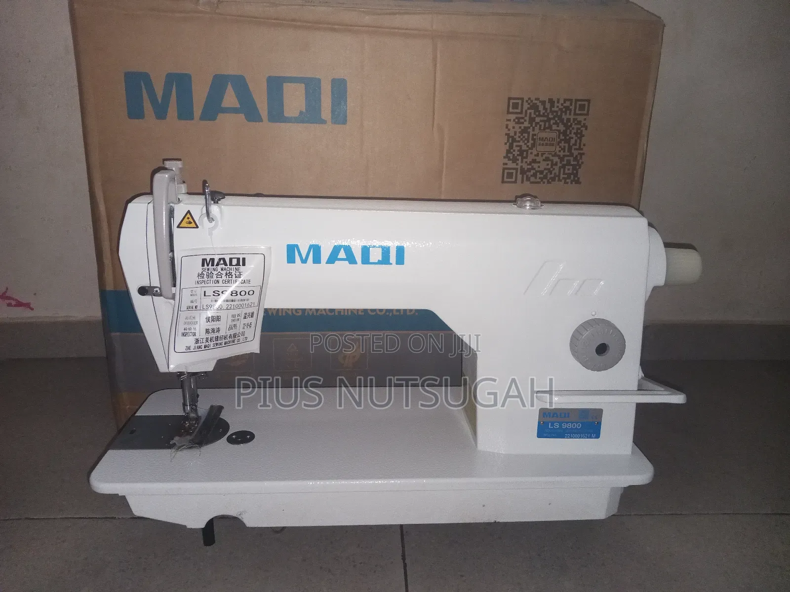 Maqi Ls9800 Industrial Sewing Machine