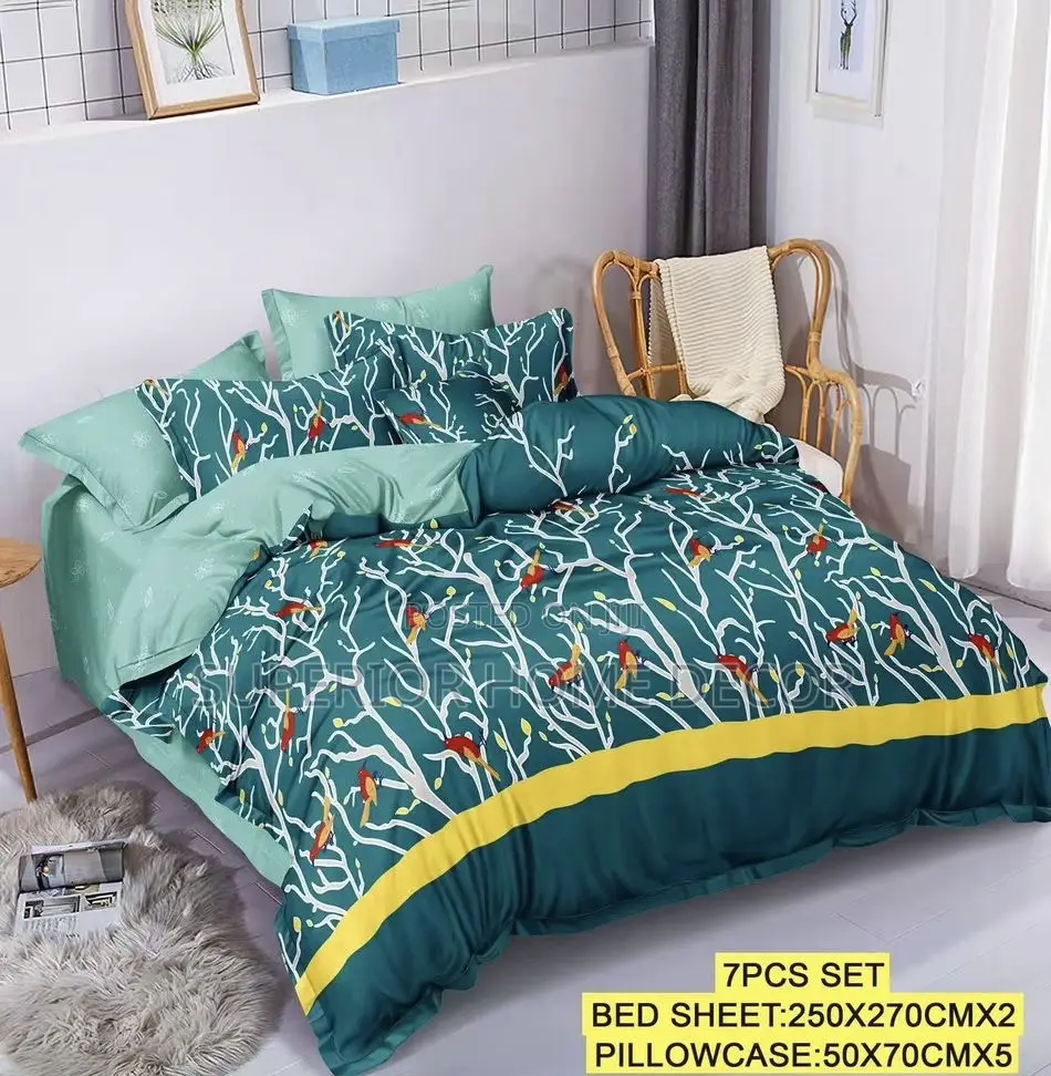 2-in-1 Bedsheets With 4 Pillow Cases
