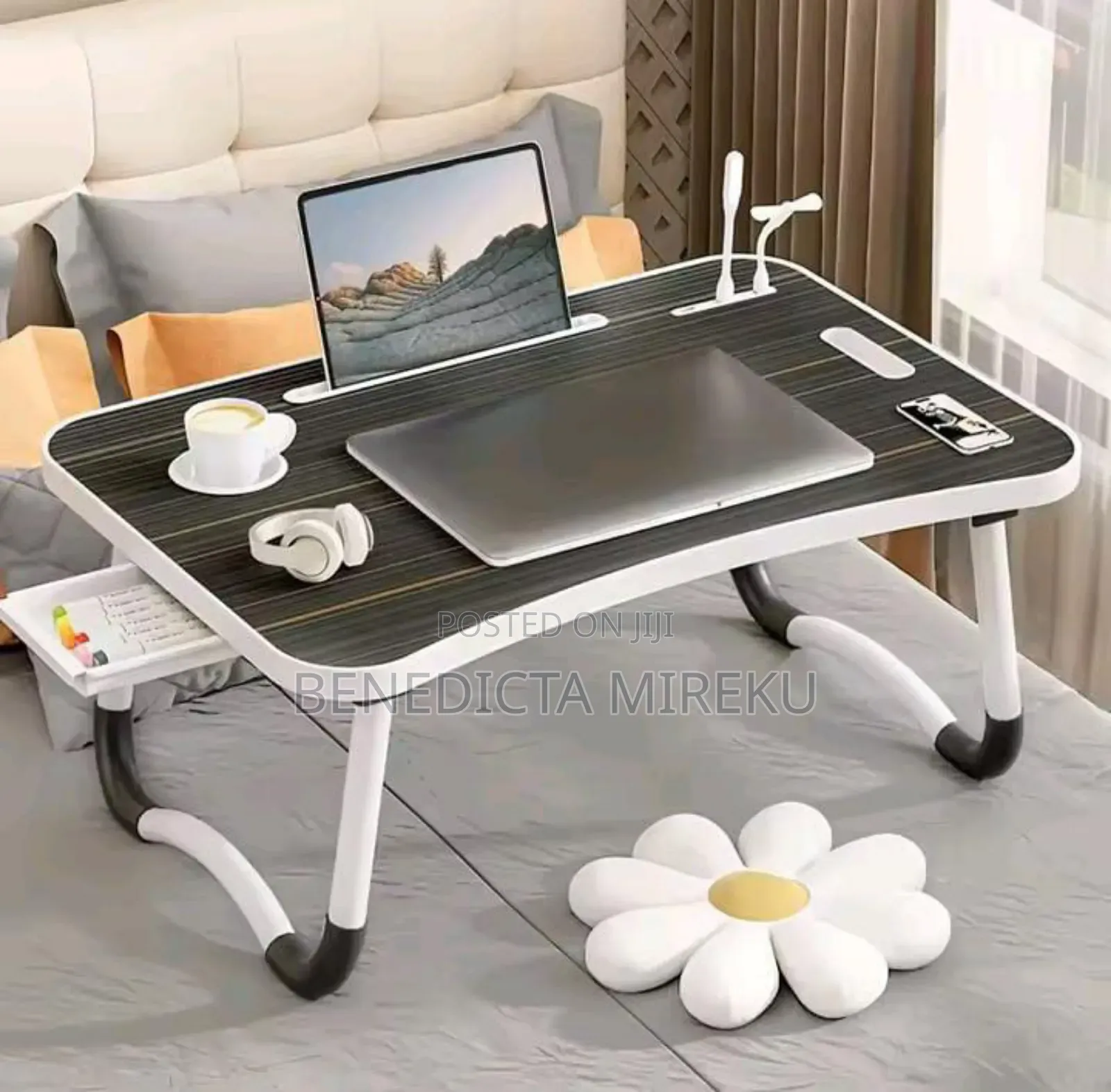 Foldable Laptop Table With Usb Port