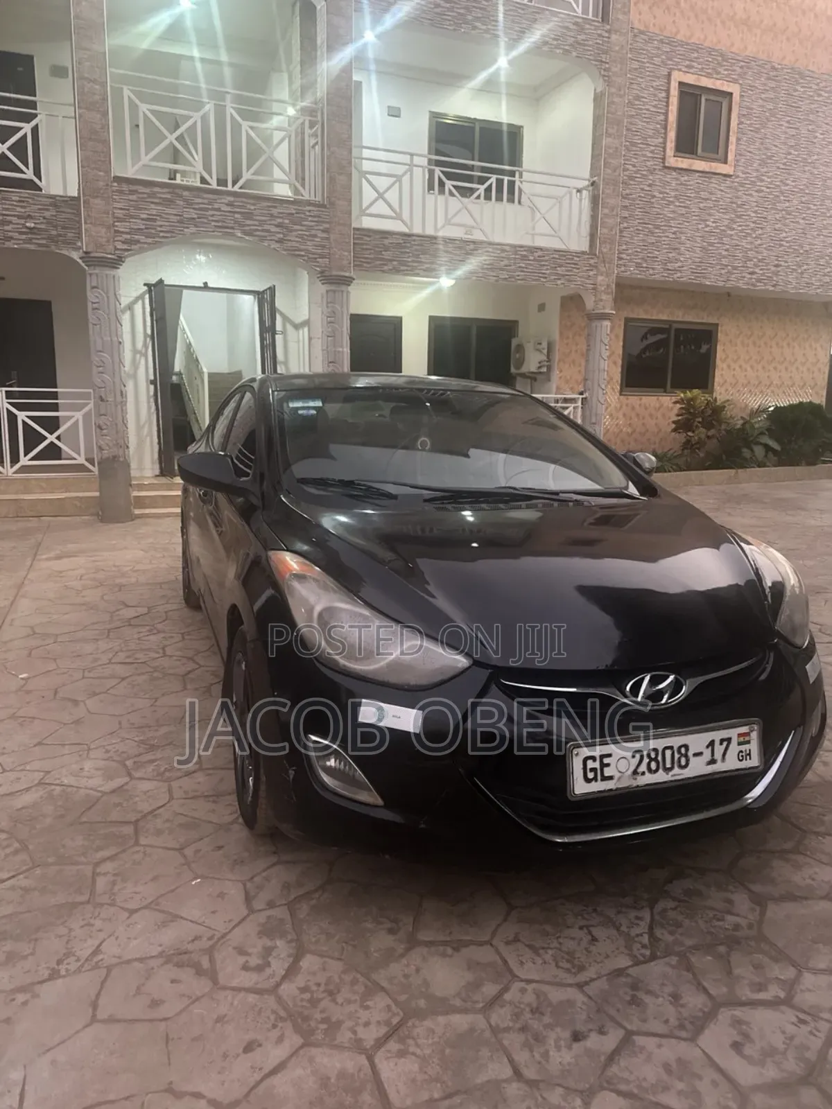 Hyundai Elantra GLS Sedan FWD (1.8L 4cyl 6M) 2013 Black