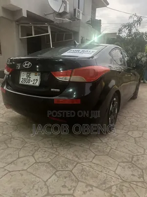 Hyundai Elantra GLS Sedan FWD (1.8L 4cyl 6M) 2013 Black