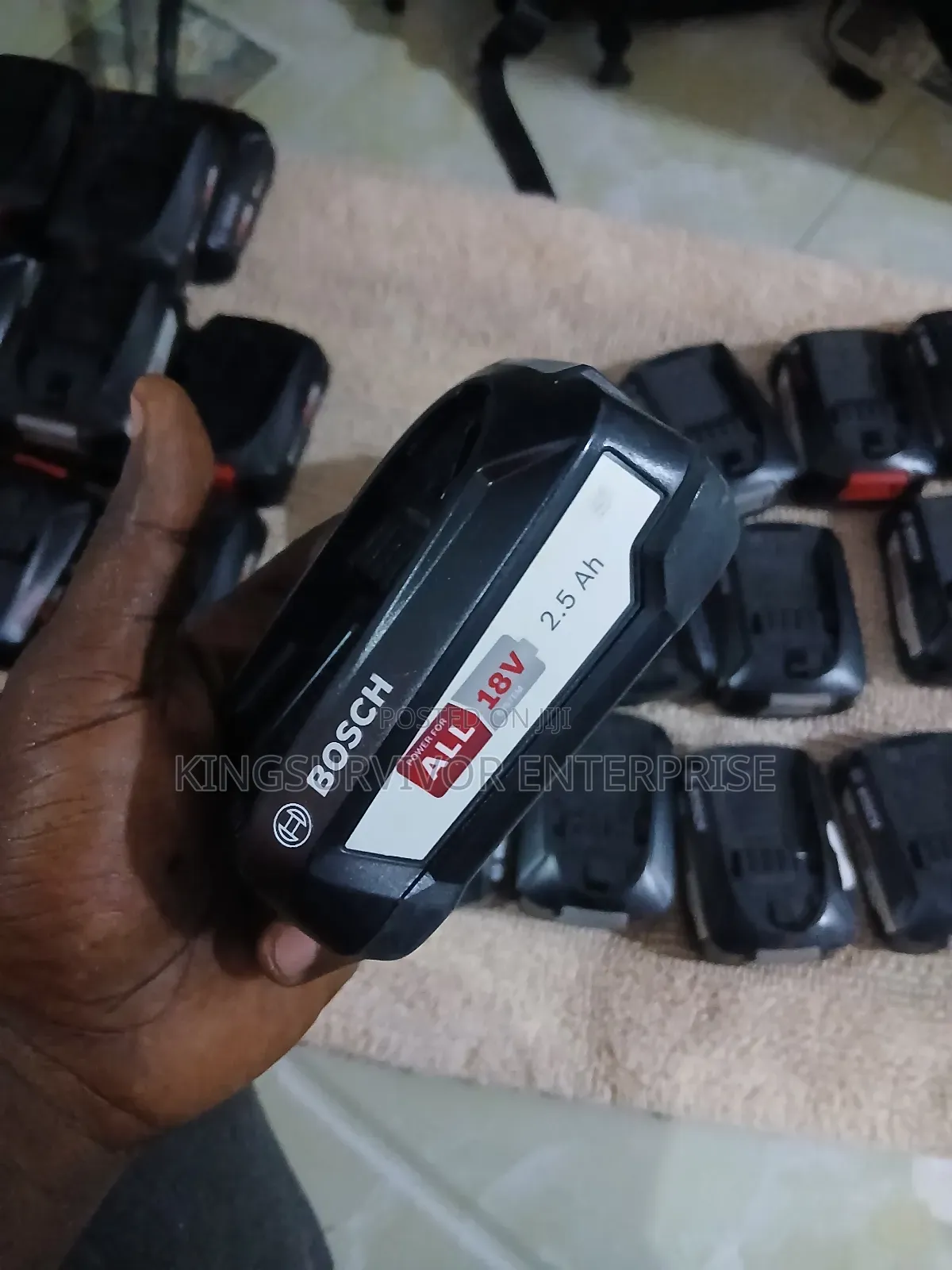 Original 18v Cordless Bosch Batteries From Germany