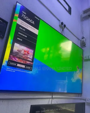 Qled Tv| Samsung 75" Smart Uhd 4k Tv| Slim|Hdr|Bluetooth|Voice-control