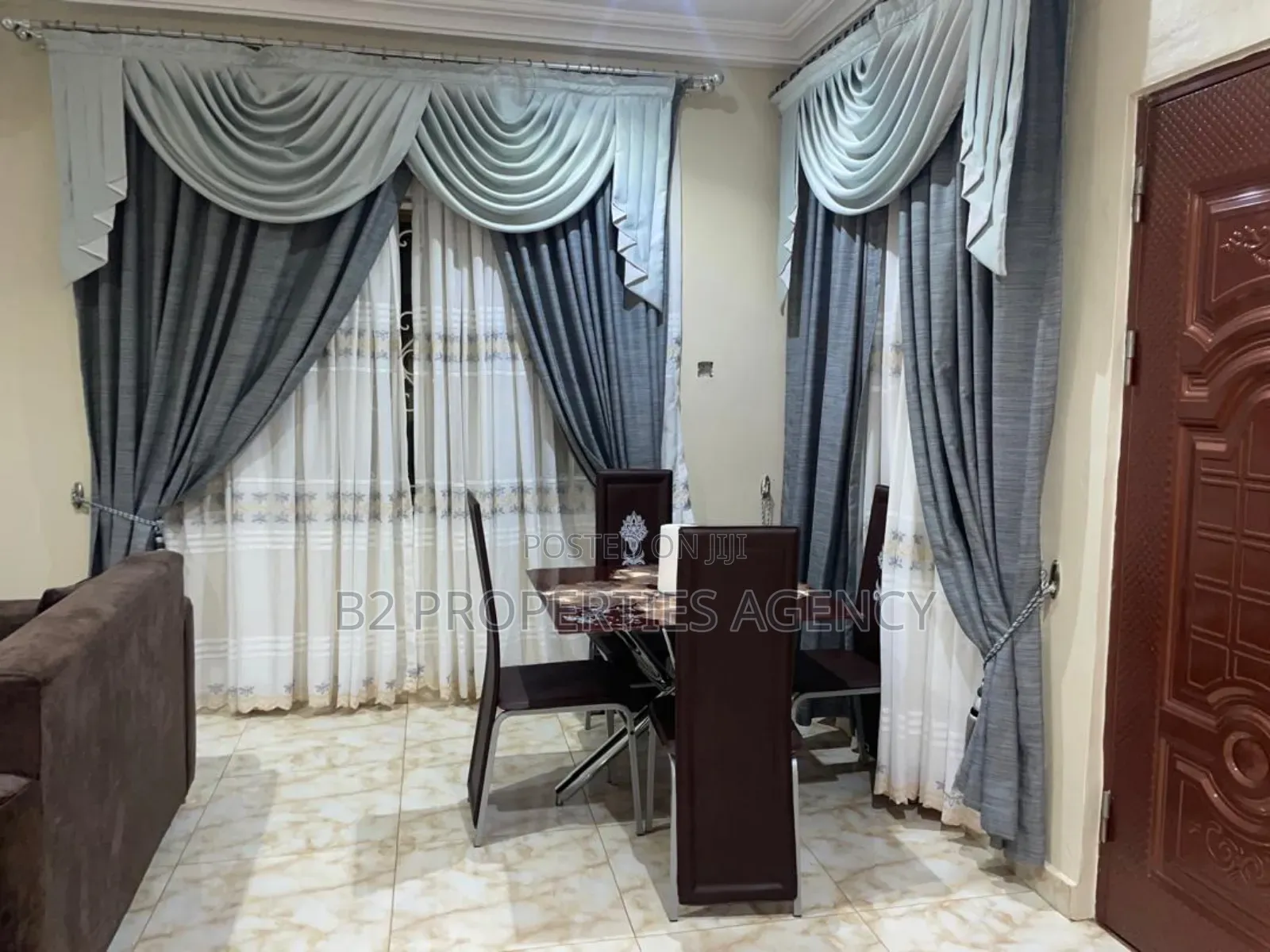 Furnished 3bdrm House in B2 Properties Agency, Kumasi Metropolitan