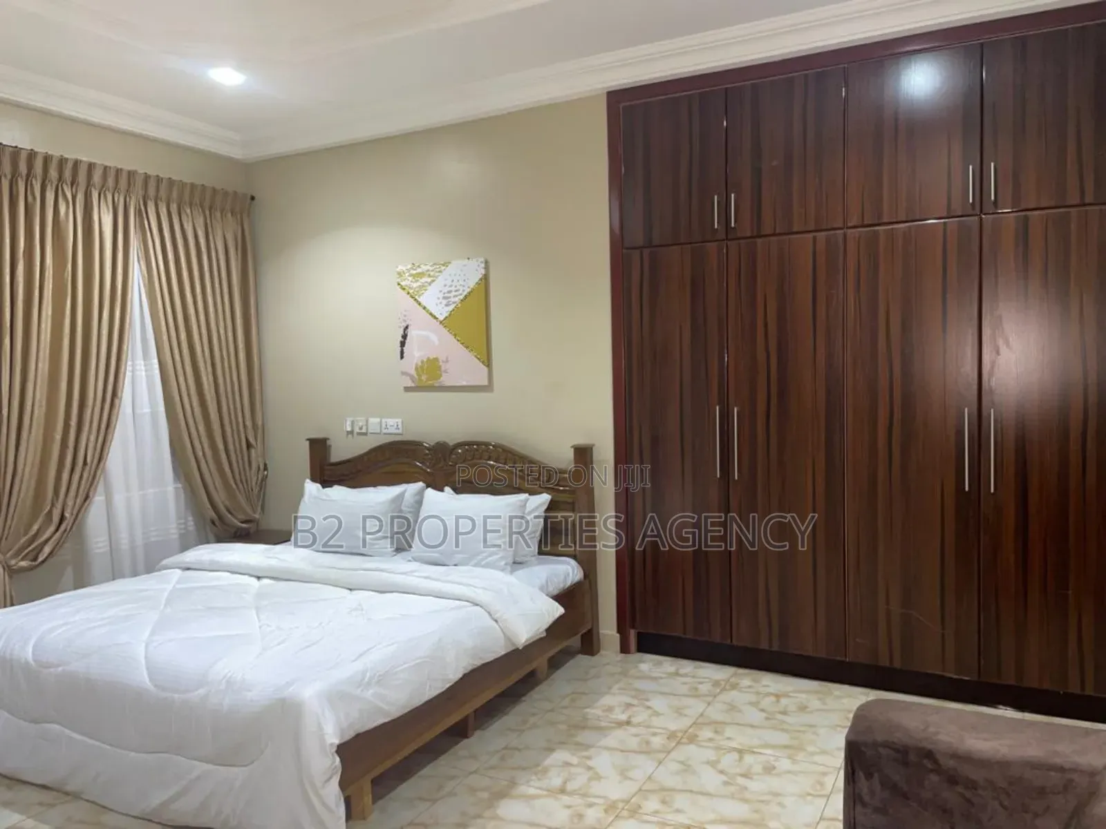 Furnished 3bdrm House in B2 Properties Agency, Kumasi Metropolitan