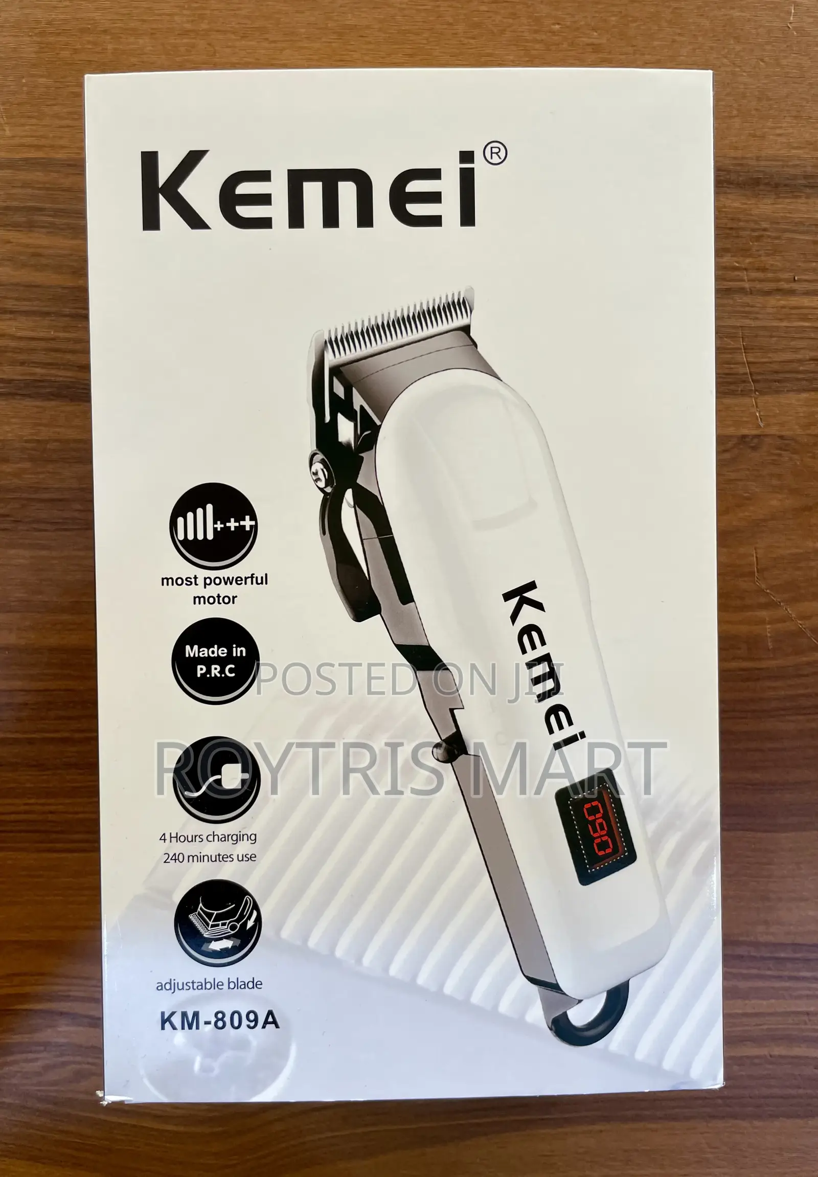 Kemei Km-809a Professional Hair Clipper
