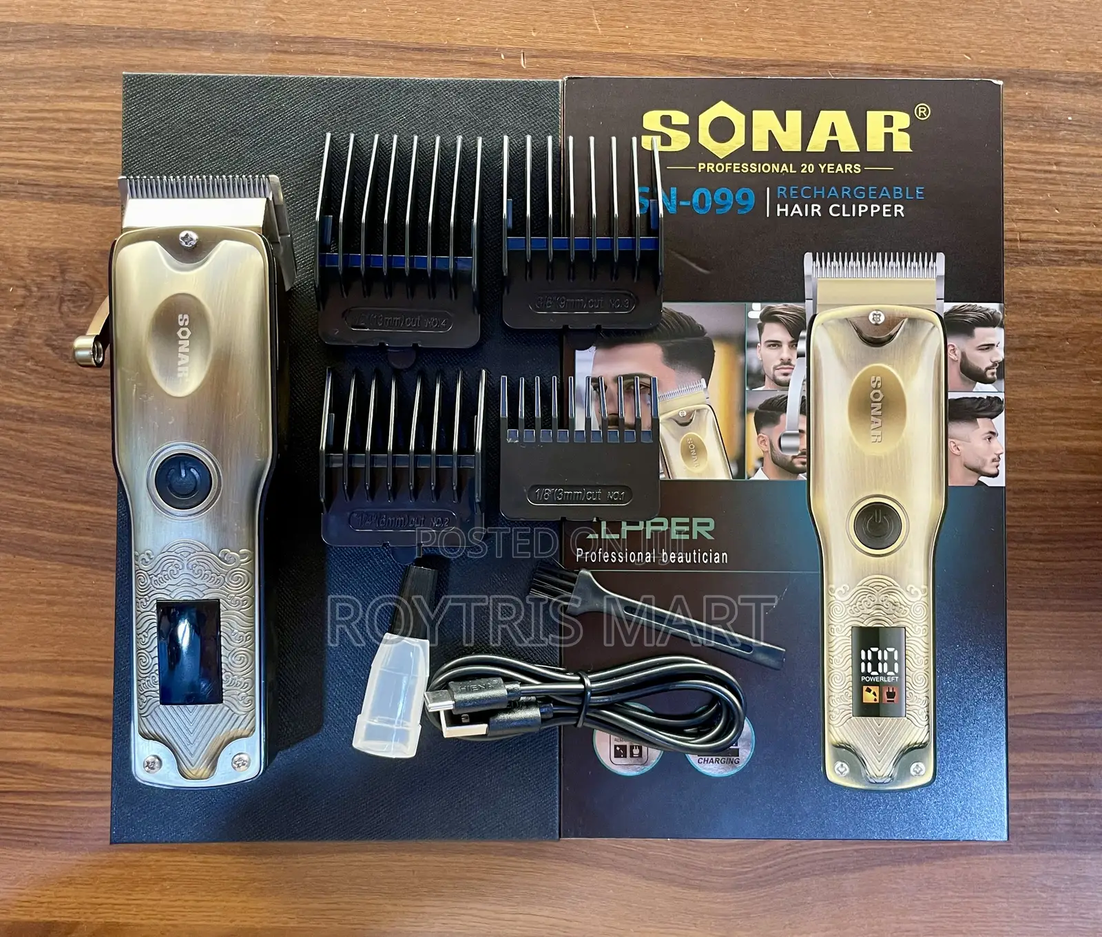 Sonar Sn-099 Rechargeable Hair Clipper