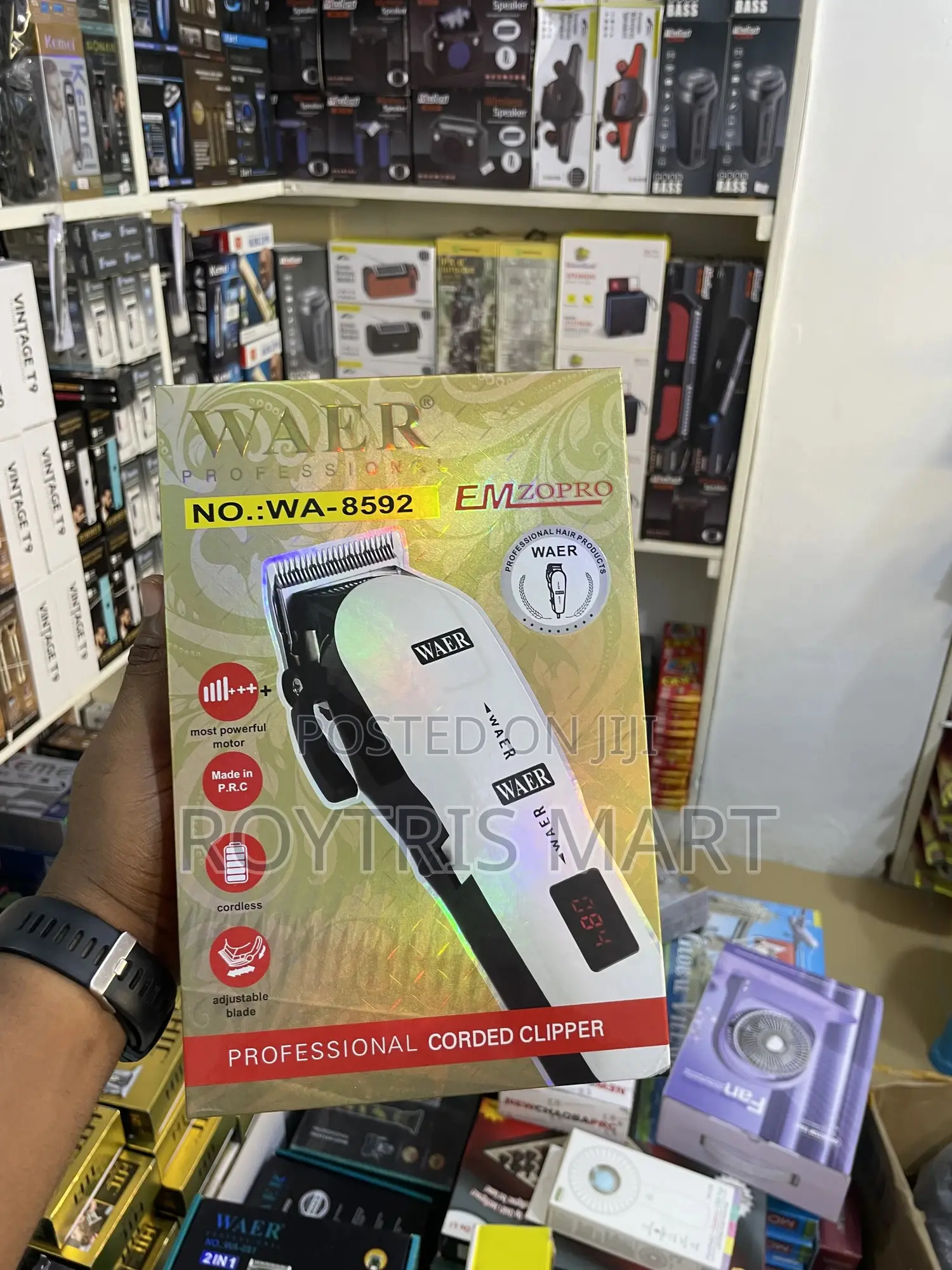 Waer Professional Hair Cordless Clipper